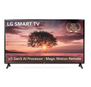 LG 80 cm (32 Inches) HD Ready Smart LED TV 32LQ576BPSA (Ceramic Black)