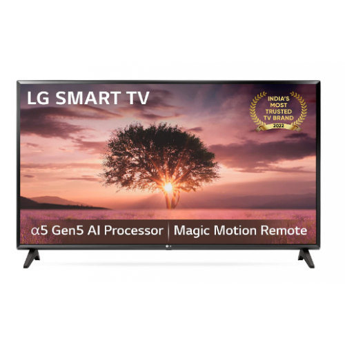 LG 80 cm (32 Inches) HD Ready Smart LED TV 32LQ576BPSA (Ceramic Black)