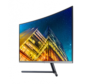 Samsung 81.28 cm (32 Inch) UHD Sleek Curved Monitor With Three Side Bezel Less & 1 Billion Colors - LU32R590CWWXXL