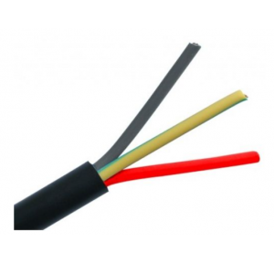 Finolex 2.5 Sqmm 3 Core PVC Insulated  Industrial Flexible Cable, 90 Mtr  (Black)
