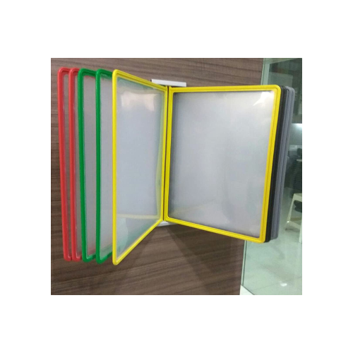 Wall Unit Folder A4 with 5 Folders (Mixed) - Wall Hanging Documents Storage File Folders