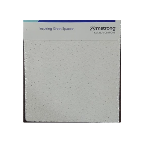 Armstrong Ceiling Tile W3647B Dune RH99 Tegular 600x600x16 MM White Pack of 12