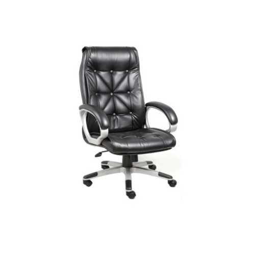 M114 Black Leatherette Chair