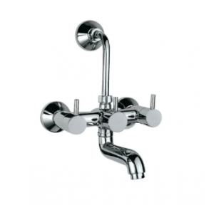 Jaquar Florentine Wall Mixer, FLR-CHR-5273UPR & Overhead Shower, 105mm Round Shape Single Flow OHS-CHR-1709