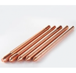 Vone Copper Earthing 3 Meter Copper Electrode, Dia 50 mm & 2 Bags 25 Kg, PVC Chamber Cover