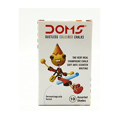 Doms Chalk White Pack of 10