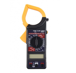 Digital Clamp Multi Meter 266Â  (Yellow, Black 2000 Counts), DT830D