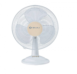 Bajaj Midea BT 07 400mm Table Fan (White)