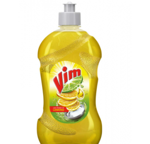 Vim Dishwash Liquid - Gel Lemon, 500 Ml Bottle Pack Of 2 Pcs