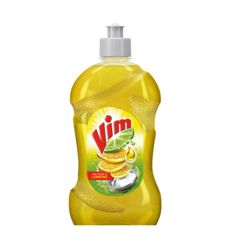 Vim Dishwash Liquid - Gel Lemon, 500 Ml Bottle Pack Of 2 Pcs