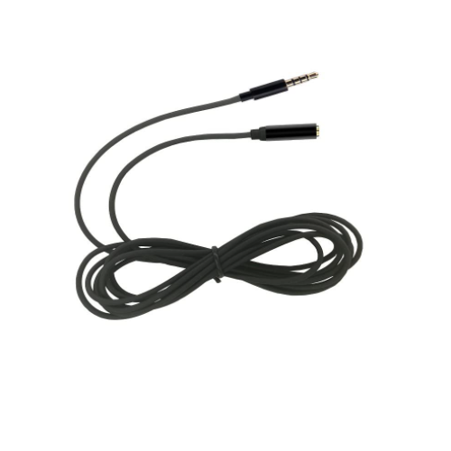 Nextech Headphone Extension Cable, 3.5mm Male To Female, Length 2 Mtr