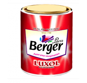 Berger Luxol High Gloss Enamel Paint (Oxford Blue), 4 Ltr