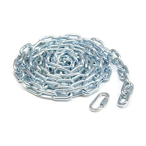 SS Chain With Key Ring 4mm, 1 Mtr