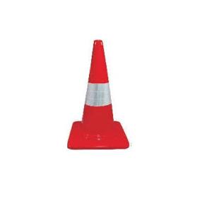 Safety Traffic Cone Height - 750mm, Base - 380mm, Weight - 1.5 Kg