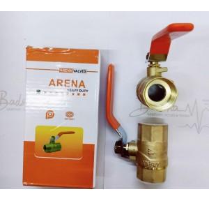 Arena Bronze Ball Valve (3/8