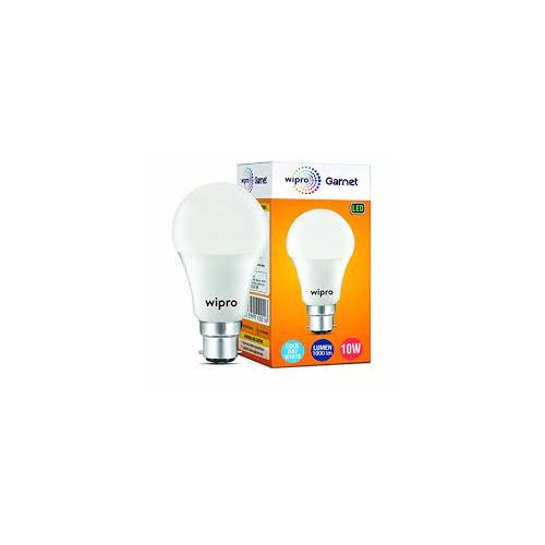 Wipro LED Bulb B22, 10 Watt (Cool White)