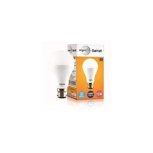 Wipro LED Bulb B22, 15 Watt (Cool White)