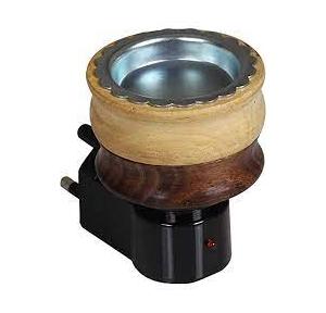 90 Degree Shock Proof Electric Aroma Camphor Diffuser For Home Fragrance Kapoor Dani Incense Holder Oil Burner Round