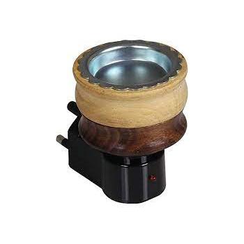 90 Degree Shock Proof Electric Aroma Camphor Diffuser For Home Fragrance Kapoor Dani Incense Holder Oil Burner Round