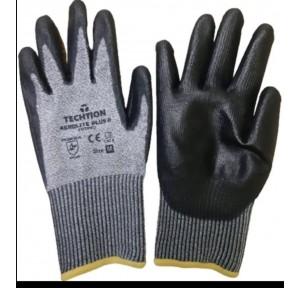 Techtion Cut Protection Hand Gloves (Cut Rating 5), 1 Pair