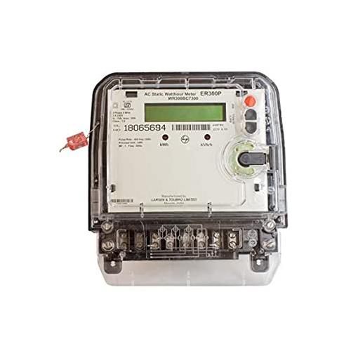 L&T Meter ER300P 10-60A 3 Phase LCD 4 Wire kWh WR301BC7D10)