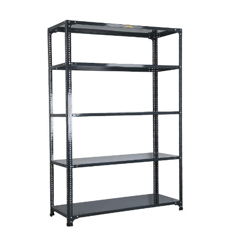 MS Slotted Rack,  14 Gauge Angle, 5 Shelf,  20 Gauge Shelves,Ã?Â Size  48 X 18 X 72 Inch ( W X D X H )