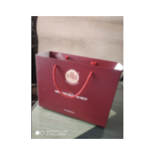 Paper Bag Mat Lamination 250 Gsm Art Card, matching eyelid & dori  Size - 7H X 9W X 3B Inches