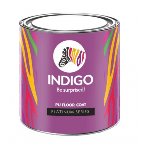 Indigo Floor Paint White, 1 Ltr
