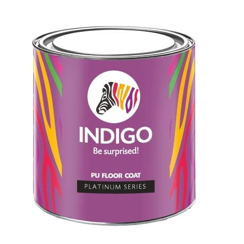 Indigo Floor Paint White, 1 Ltr