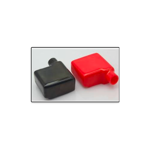 Battery Terminal Cap Color Red & Black, 1 Pair