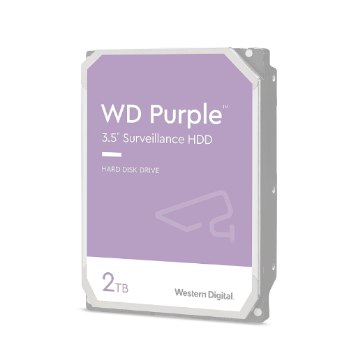 Western Digital  Hard Disk 2TB For CCTV DVR Model-WS20PURZ SATA/64MD each 5VDC:0.70Amp