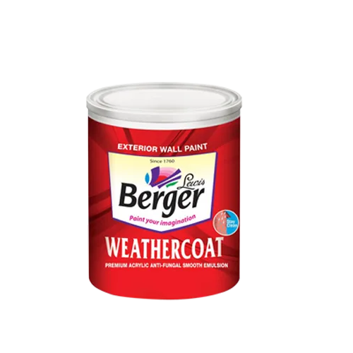 Berger Paint Weather Coat White, 1 Litre