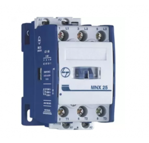 L&T Power Contactor 2NO+2NC, MNX25, CS94110, With Add-on Auxiliary Contact Blocks MNX-A1 CS94114