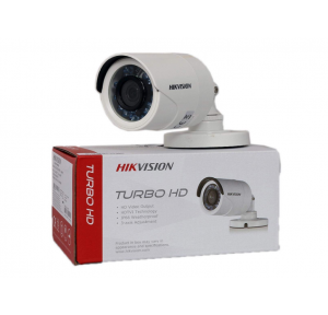 Hikvision DS-2CE1AD0T-IRPF 2MP HD 1080p 4-In-1 CCTV R Night Vision Bullet Camera  White