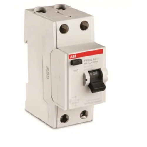 ABB Residual Current Circuit Breaker 40A 2P FW202 (AC)10kA 30mA