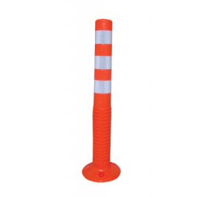 Orange PVC Spring Post 750 mm