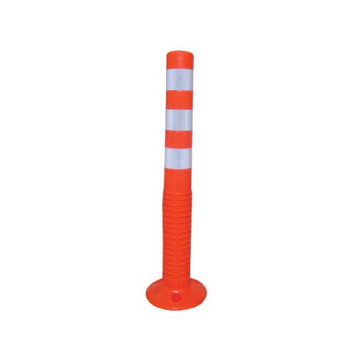 Orange PVC Spring Post 750 mm