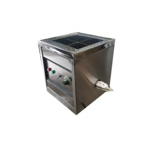 Spoon Sterilizer Body Sheet SS 304 1KW Size 300x200x250 MM Capacity 25x4 = 100 Spoons Approx
