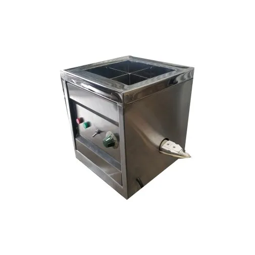 Spoon Sterilizer Body Sheet SS 304 1KW Size 300x200x250 MM Capacity 25x4 = 100 Spoons Approx