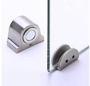 BTL Magnetic Door Stopper BGMS-1 Stainless Steel Floor Mounted