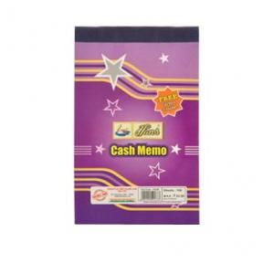 Hans Cash Memo With Free Carbon Inside, Size: 10x15.5 cm, (100 Sheets)