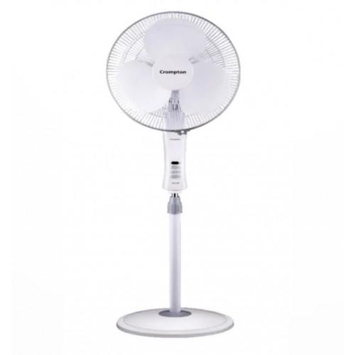 Crompton Pedestal Fans 400mm/16 Inch White SDX EE