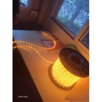 Rope Lights Golden Yellow 90/50 Mtr