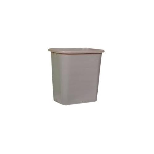 Open Top Dustbin  Rectangle Shape Plastic 8 Ltr