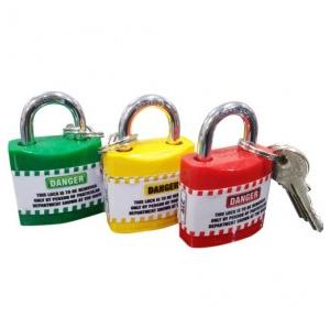 Asian Loto Regular Shackle Lockout Padlock With 3 Key, ALC-LPR