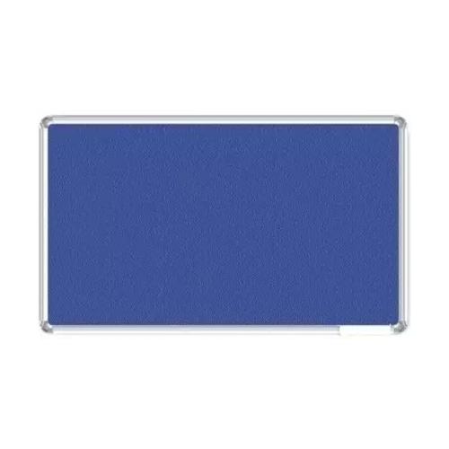 Notice Board Super Deluxe Soft Foam Surface For Easy Pin Motion Non-Magnetic 3 X 3 Feet Blue