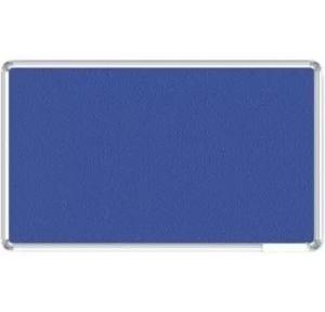 Notice Board Super Deluxe Soft Foam Surface For Easy Pin Motion Non-Magnetic 4 X 6 Feet Blue