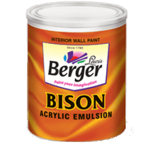 Berger Paint Bison Acrylic Emulsion Off White L104, 1 Litre