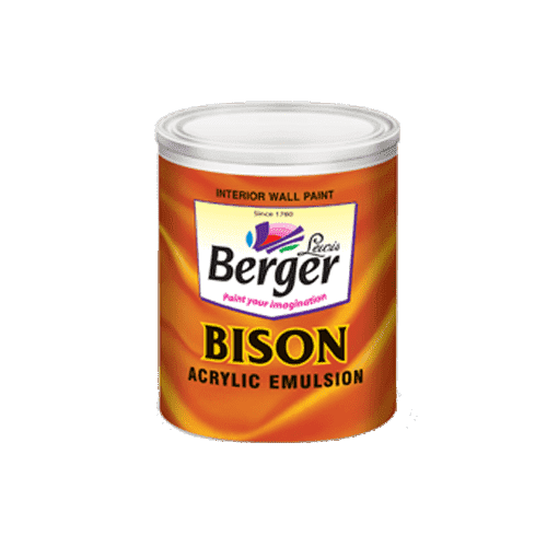 Berger Paint Bison Acrylic Emulsion Off White L104, 1 Litre