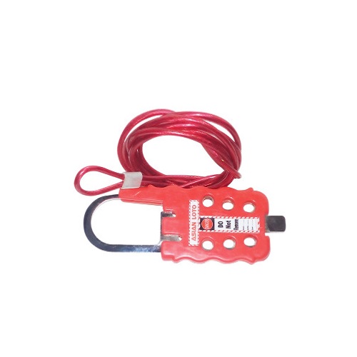 Asian Loto Multipurpose Cable Lockout With 2 Meter Looped Cable ALC-CLM